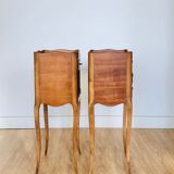 Pair of bedside or side tables Louis XV