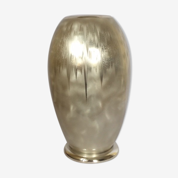 Silver metal vase, Ikora, WMF