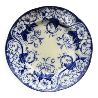 Round dish Creil and Montereau