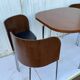 Fusion model table and 4 chairs set by Sandra Kragnert for Ikea Swedish 1970s