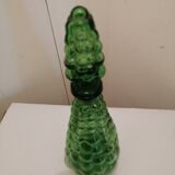 Italian bubbles glass carafe