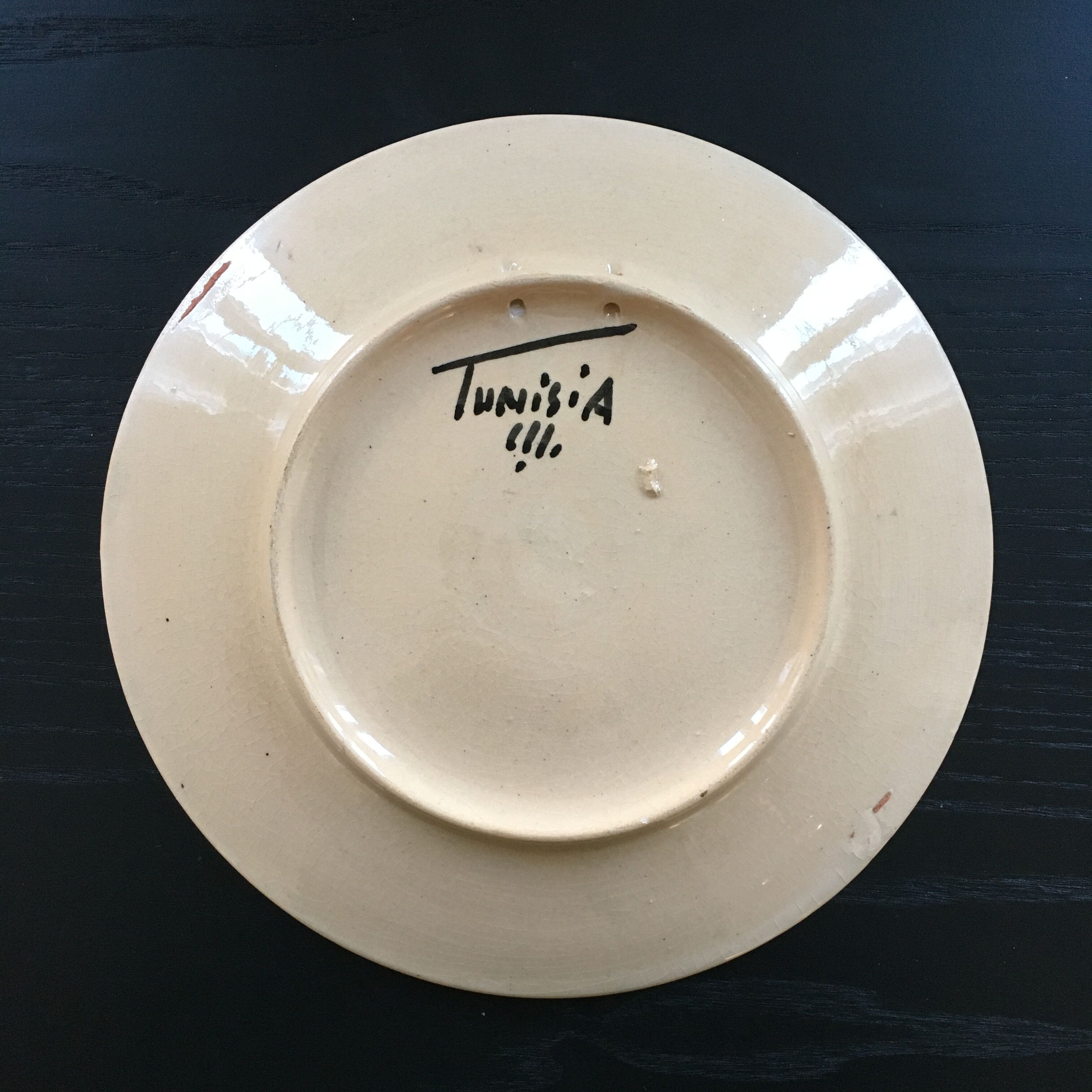 Fish decorating plate