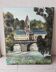 Tableau peinture huile sur toile monument