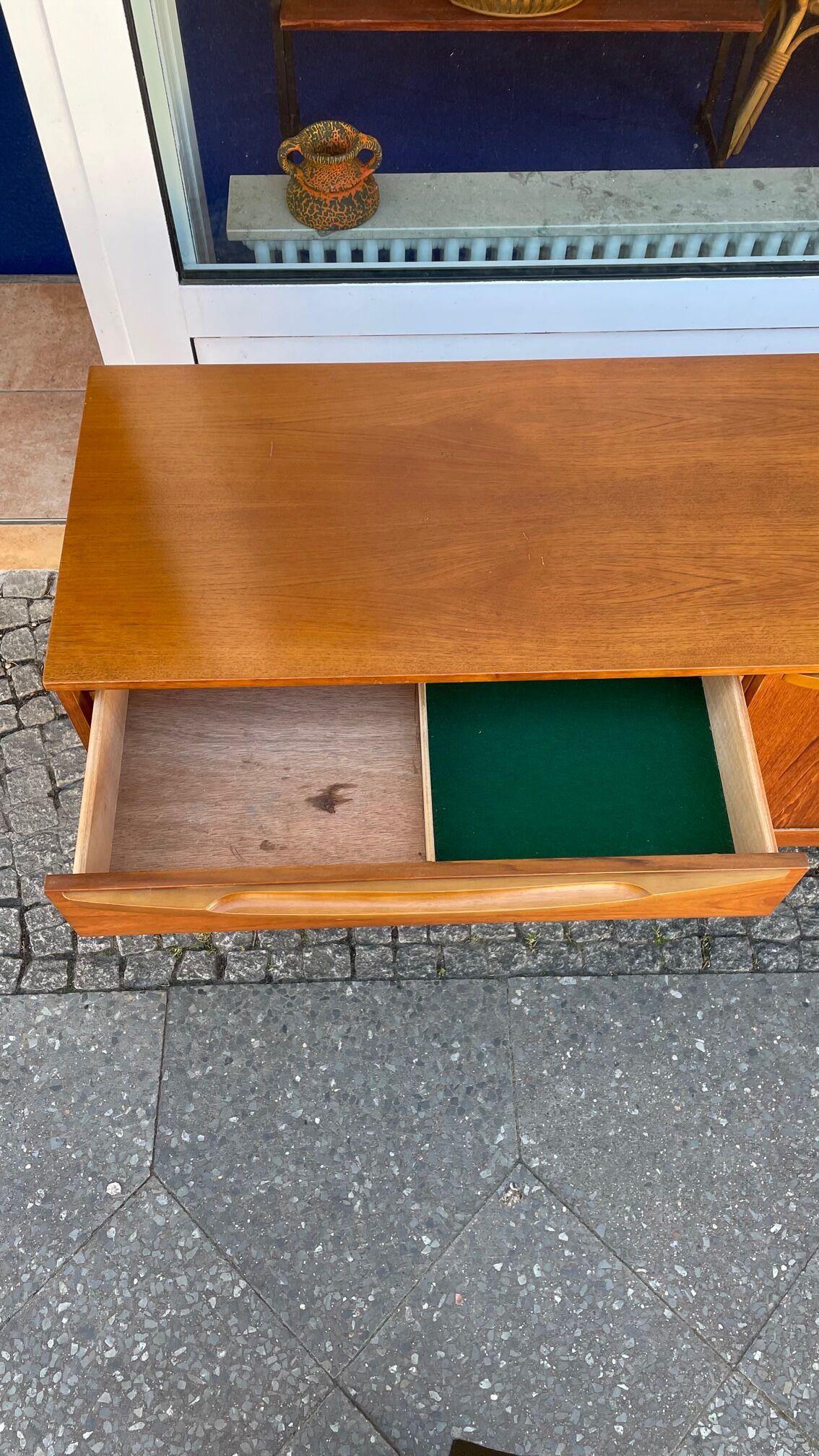 Teak row from the 60s