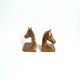 Brass horse bookends