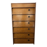 Vintage shoe cabinet / drop-leaf cabinet