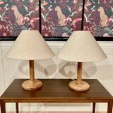 Pair of Scandinavian design lamps from the 1960s.