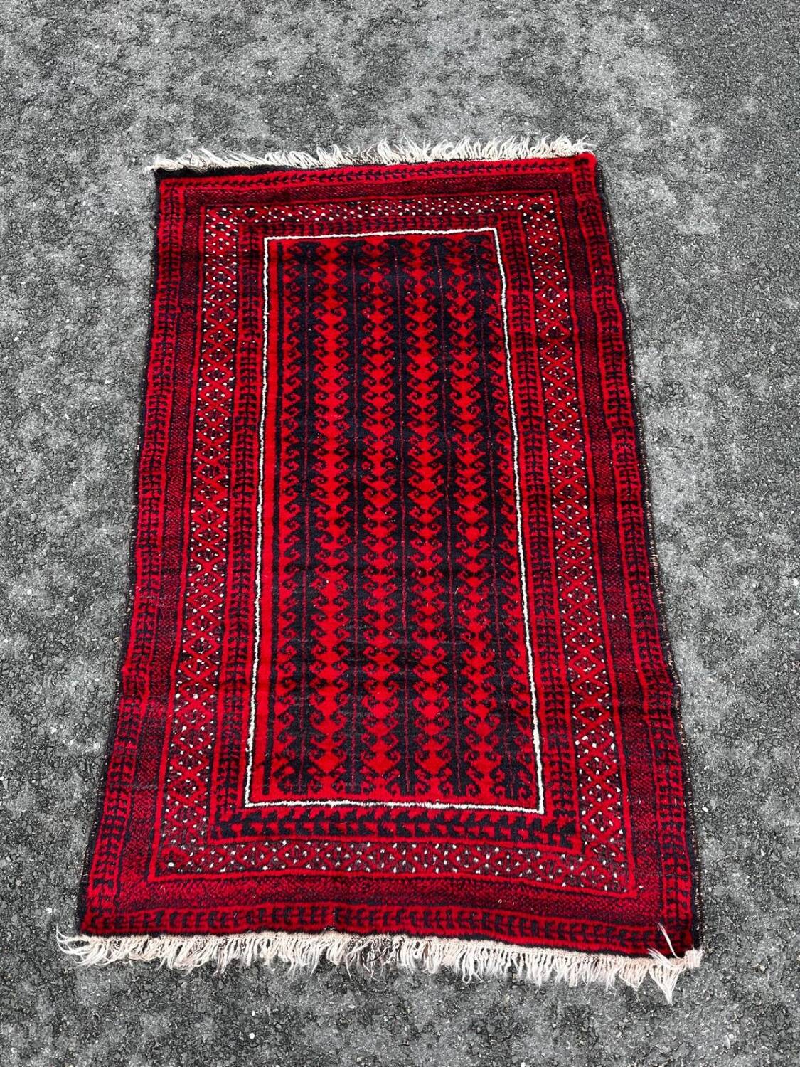 Handmade Afghan rug