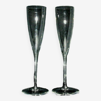 Baccarat dom perignon 2 flutes a champagne cristal - 23,3 cm