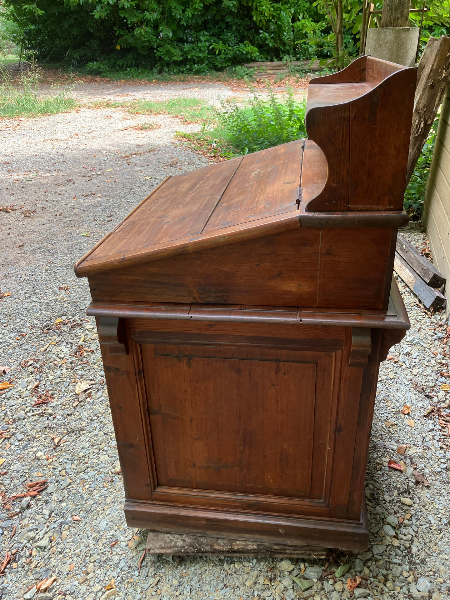 Petit comptoir bureau vintage