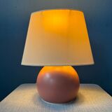 Eclectic pink desk lamp