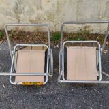 Fauteuils de camping années 70