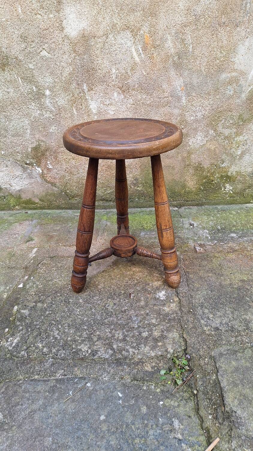 Wooden stool