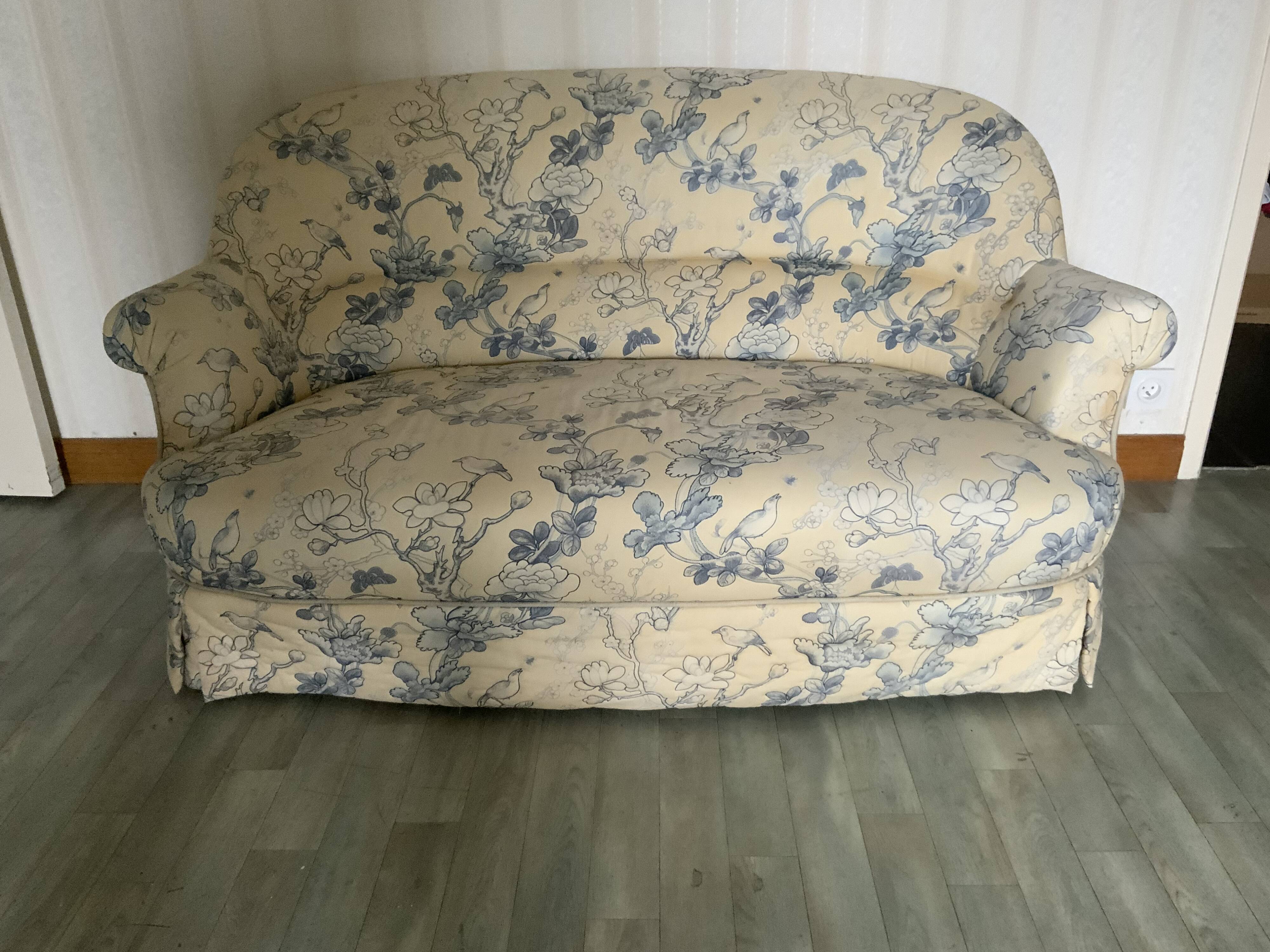 Canapé style japonisant