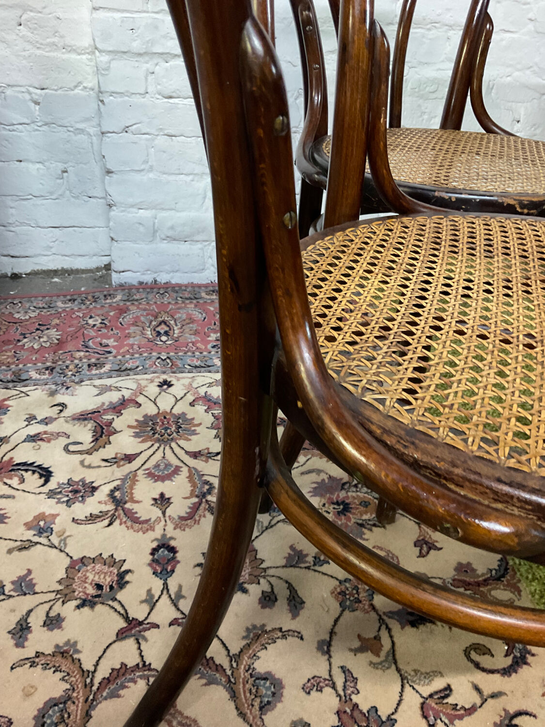 Pair of bistro chairs J&J Kohn early twentieth century