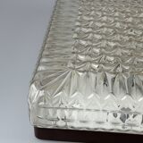 XXL 1960s/70s Plastic Ceiling Lamp by Ridi Leuchten Germany
