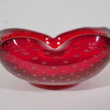 Carlo scarpa venini murano glass bowl