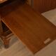 Elegant Art Deco desk with curved legs