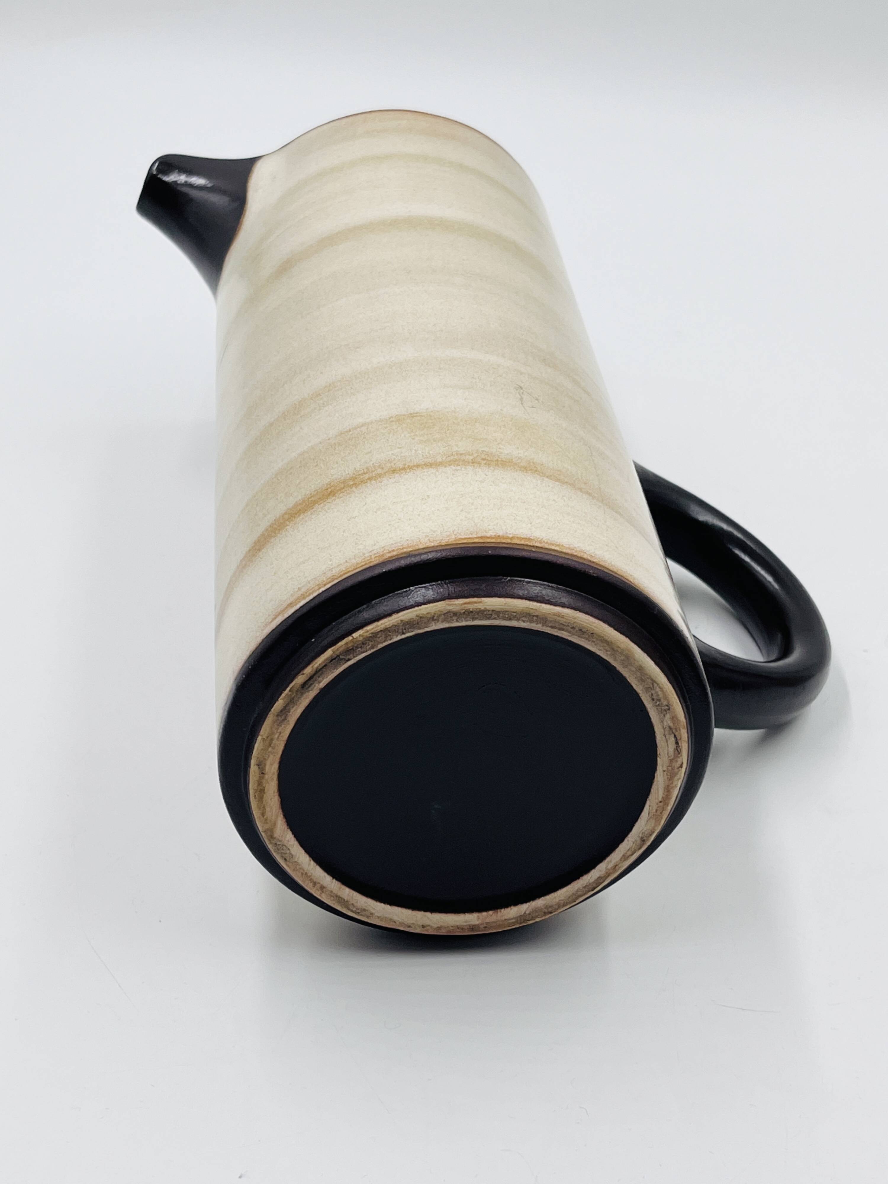 Vintage tableware service from West Germany from the 1970s.