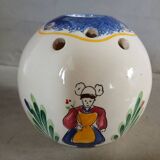 Breton ceramic vase / flower pick