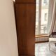 Cabinet with mirrored door in cherry wood, cabinetmaker
