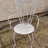 vintage metal garden furniture tête-à-tête