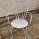 vintage metal garden furniture tête-à-tête
