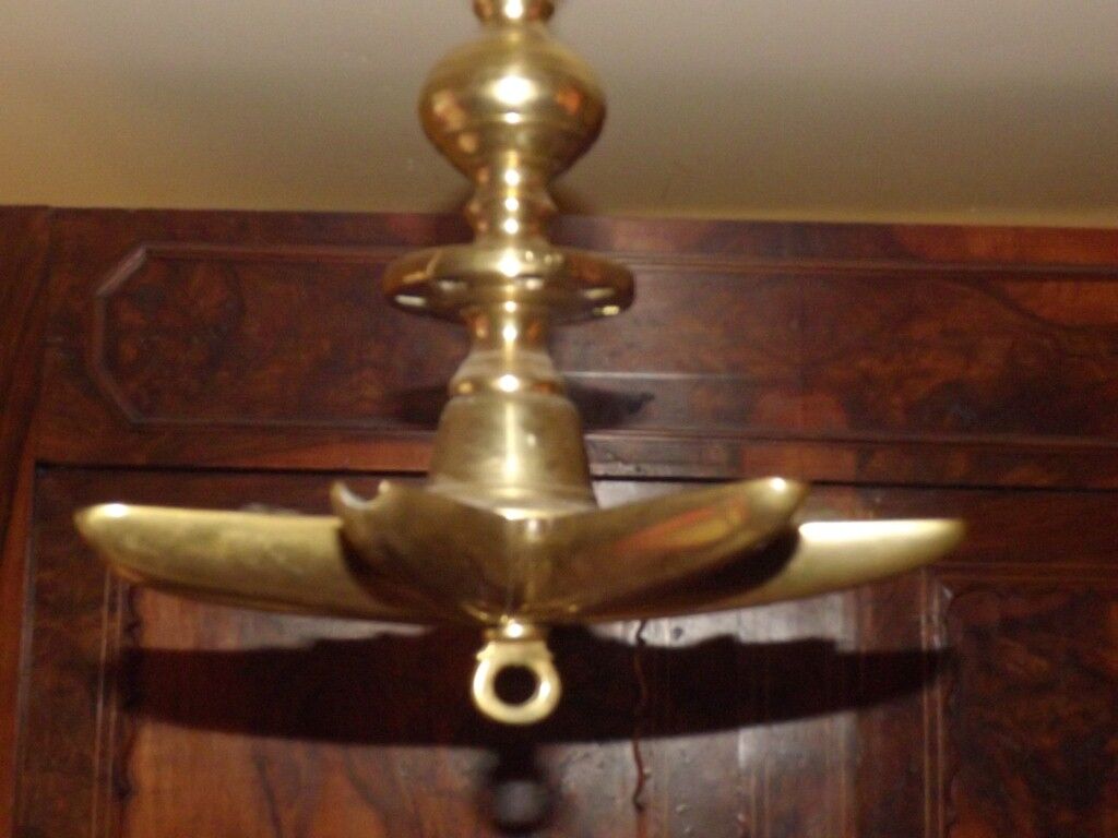 Art deco Bronze suspension