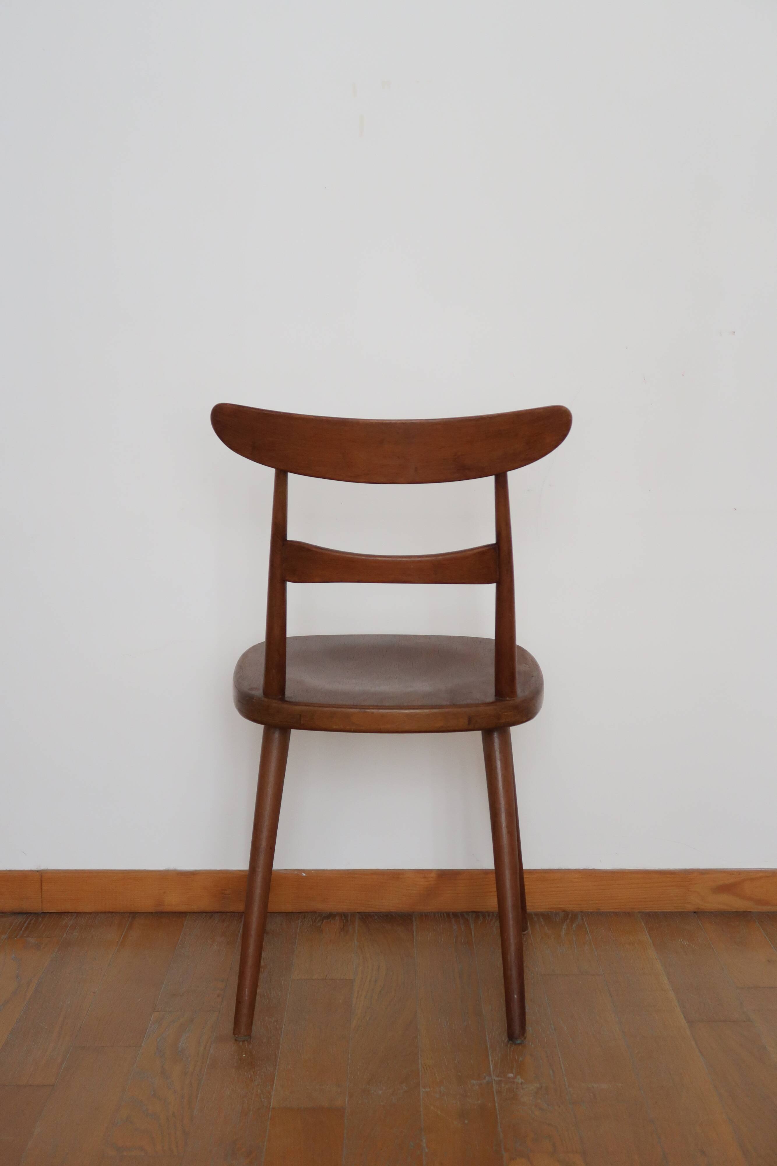 6 Scandinavian bistro chairs