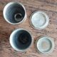 Silver-plated metal salt and pepper shakers