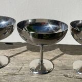 5 stainless steel cups