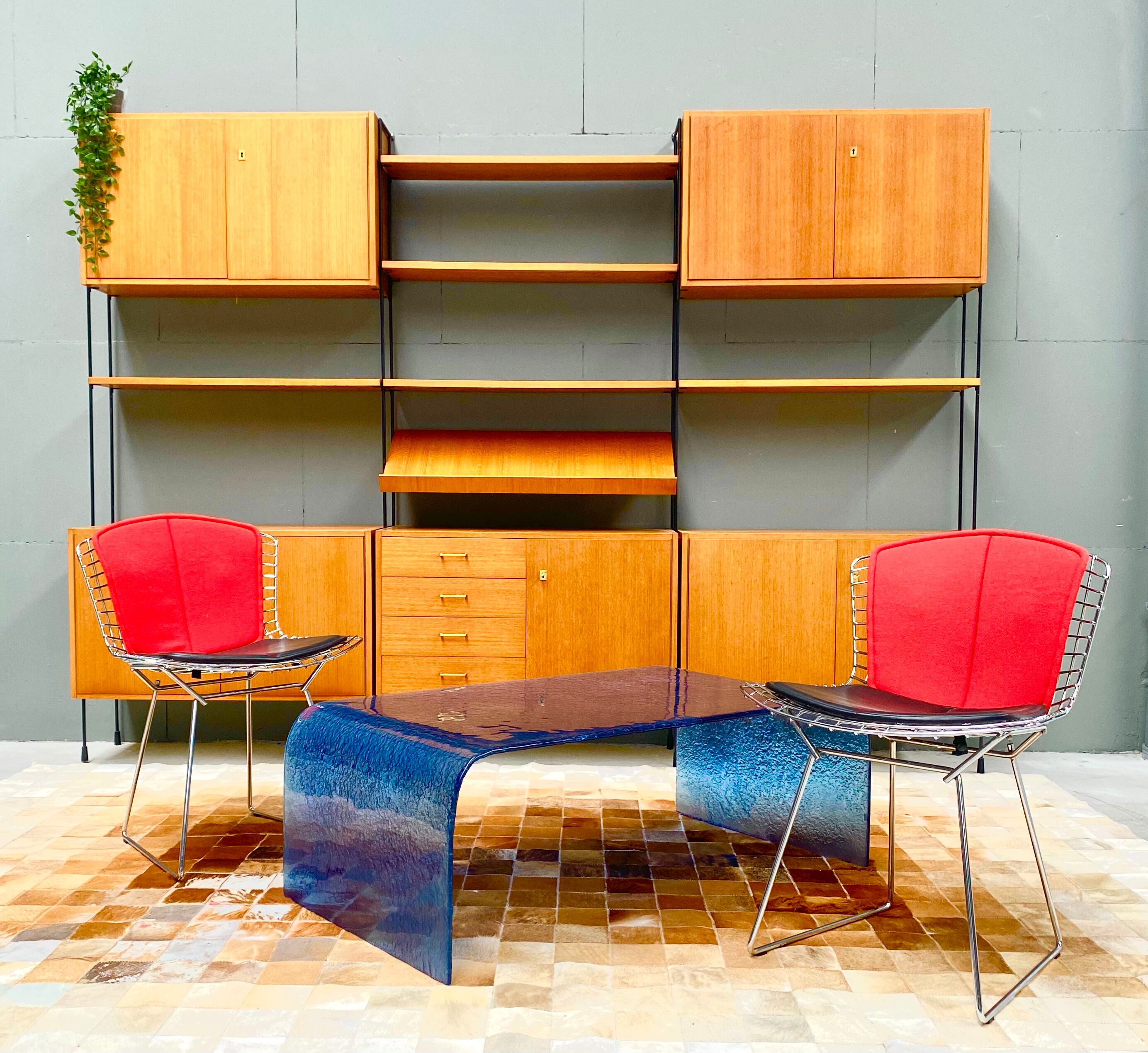 Shelf by Dieter Hilker for Omnia, 1960s.