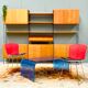 Shelf by Dieter Hilker for Omnia, 1960s.