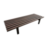 Wenge slatted bench BZ72 by Martin Visser for ´t Spectrum 1960´s