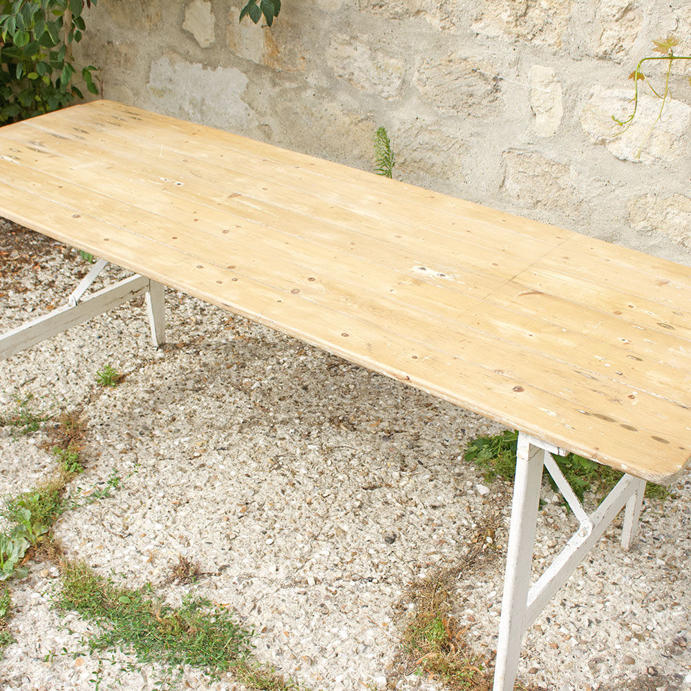 Table of guinguette 200x71cm