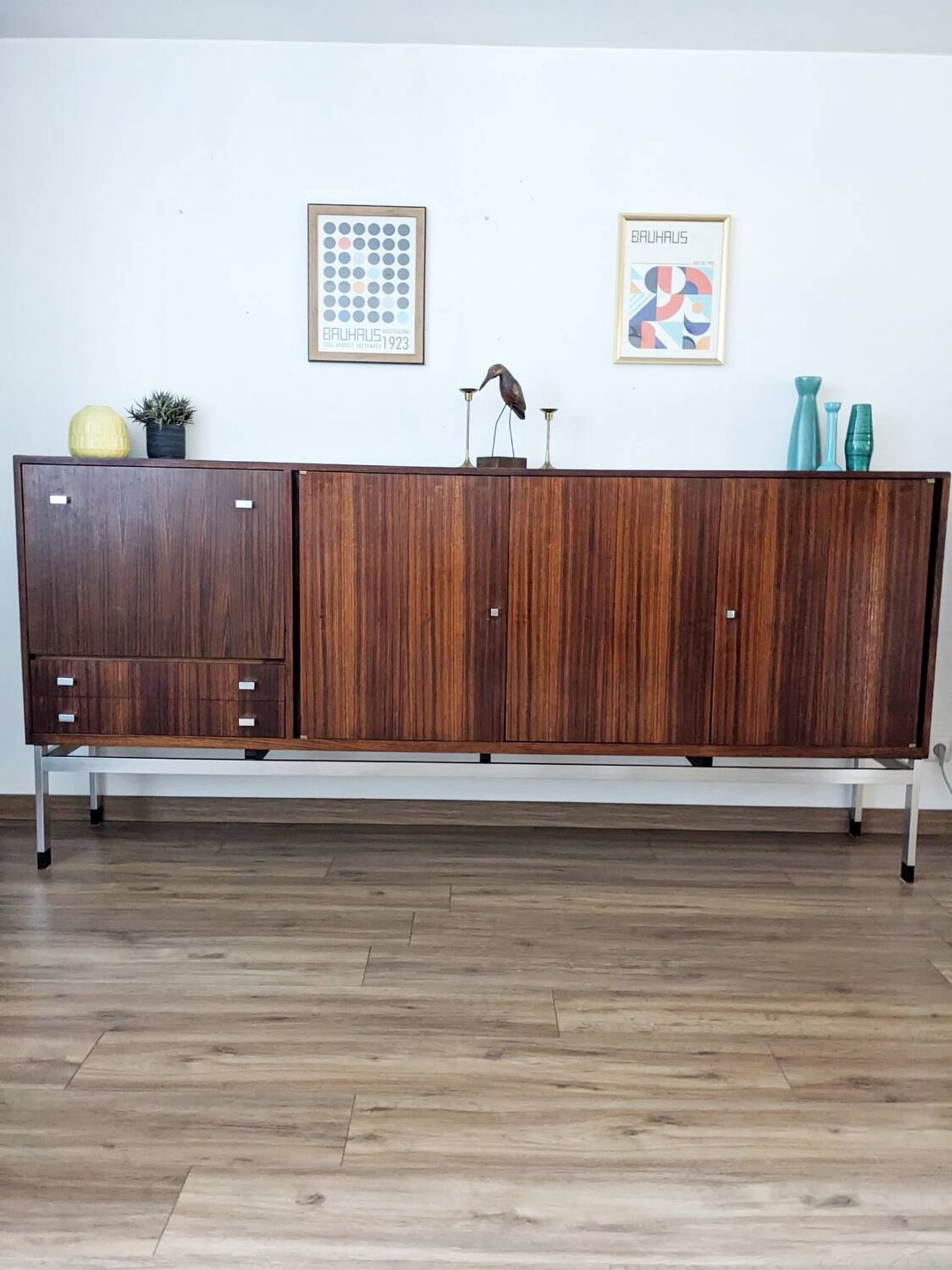Modernist grand buffet attributed to Guariche.