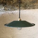 Workshop suspension in enamelled sheet metal