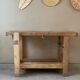 Vintage wooden workbench