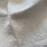 5 country tea towels in BM monogram linen damask.