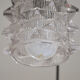 Suspension cascade Raak Amsterdam glass metal years 70