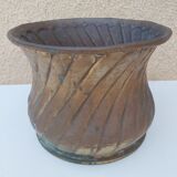 Cache pot en cuivre