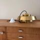 Vintage Fog & Morup Nova pendant - Brass - Jo Hammerborg - Danish design lamp