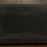 Oil on wood 19th century cut flowers