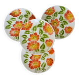 4 assiettes dessert Moulin des Loups Orchies modèle Ontario 210679