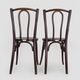 Pair of bistro chairs by Baumann furniture/Ducreuzet Montluçon. Year 30
