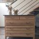 Renovated old wooden chest of drawers