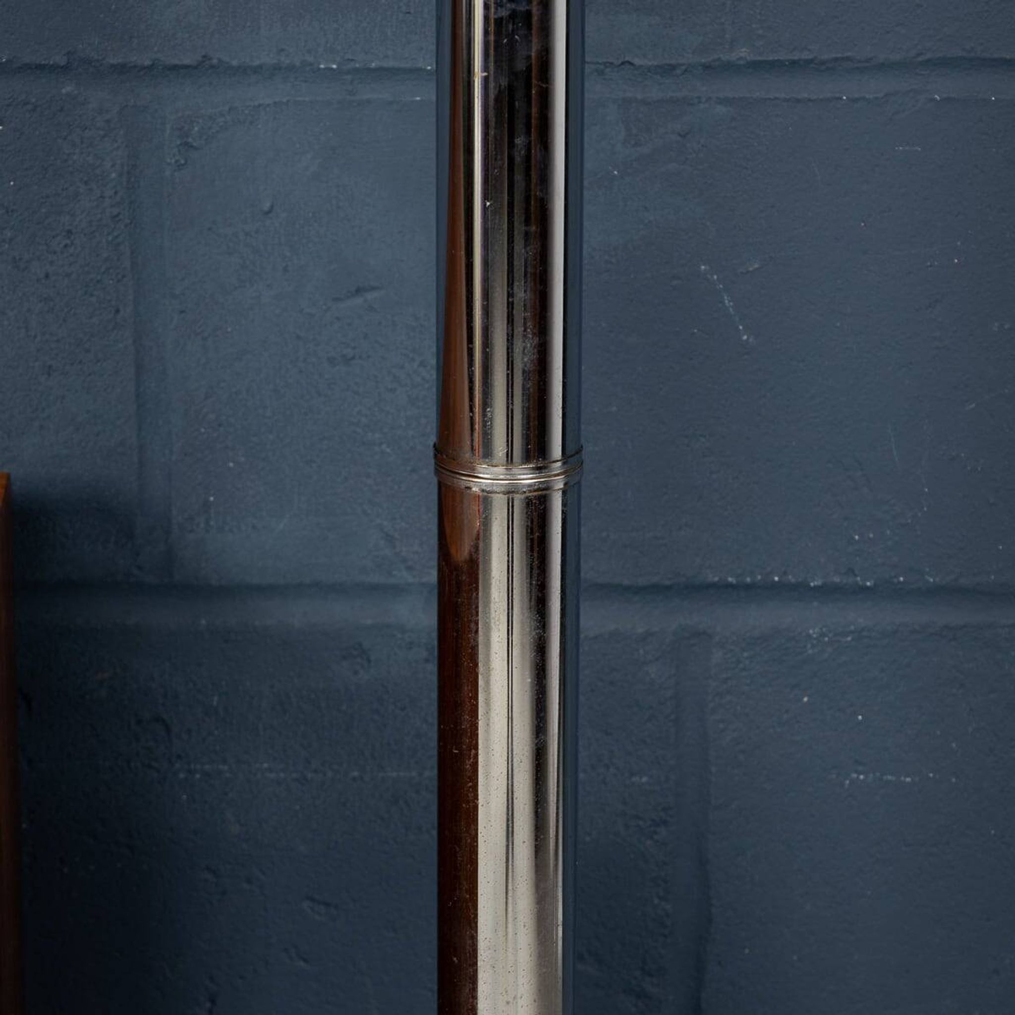 20thc italian floor lamp in the manner of gaetano sciolari, venice c.1970