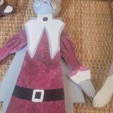 Set of 3 wooden puppets