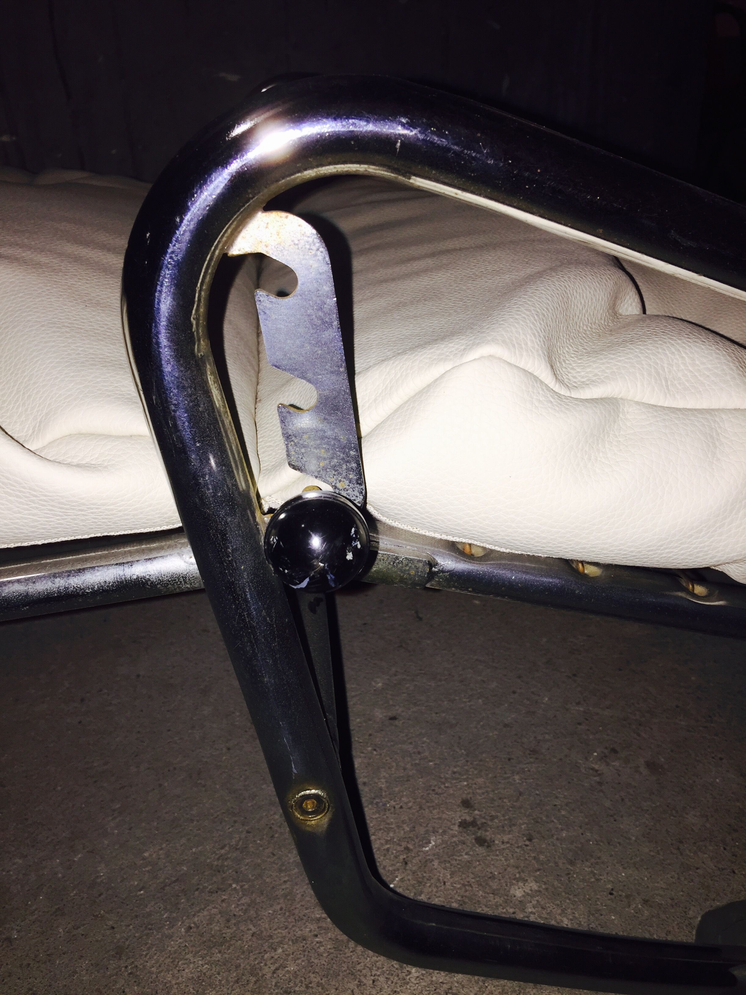 Chaise longue rocking-chair