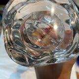 2 bougeoirs en crystal Art Vanne France